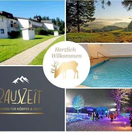 Urlaub Auf 1.000 Meter Hoehe Mit Pool Und Sauna Schönwalde 외부 사진