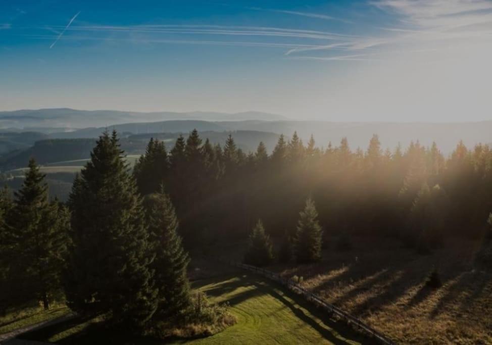 Urlaub Auf 1.000 Meter Hoehe Mit Pool Und Sauna Schönwalde 외부 사진